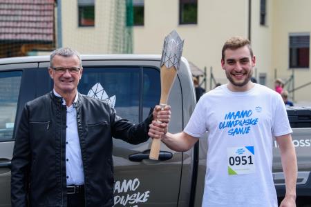 FOTO  Slovenske olimpijske sanje ponesli širom naše občine 44